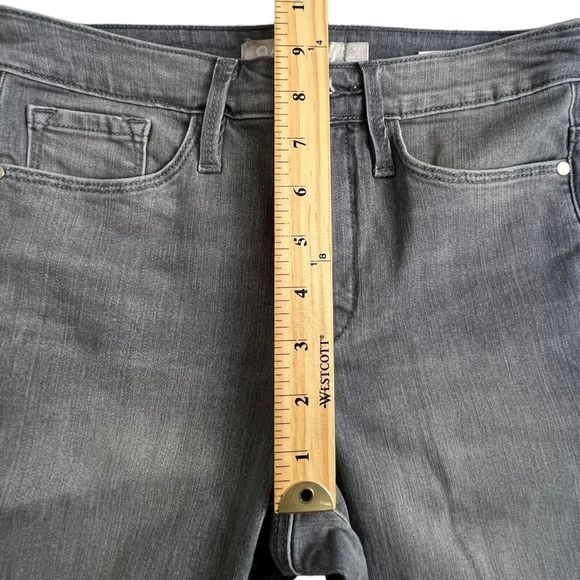 Athleta Sculptek Womens Gray Mid Rise Stretch Skinny Jeans 4 - Picture 6 of 8